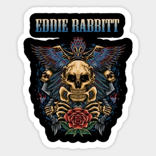 EDDIE RABBITT MERCH VTG Sticker